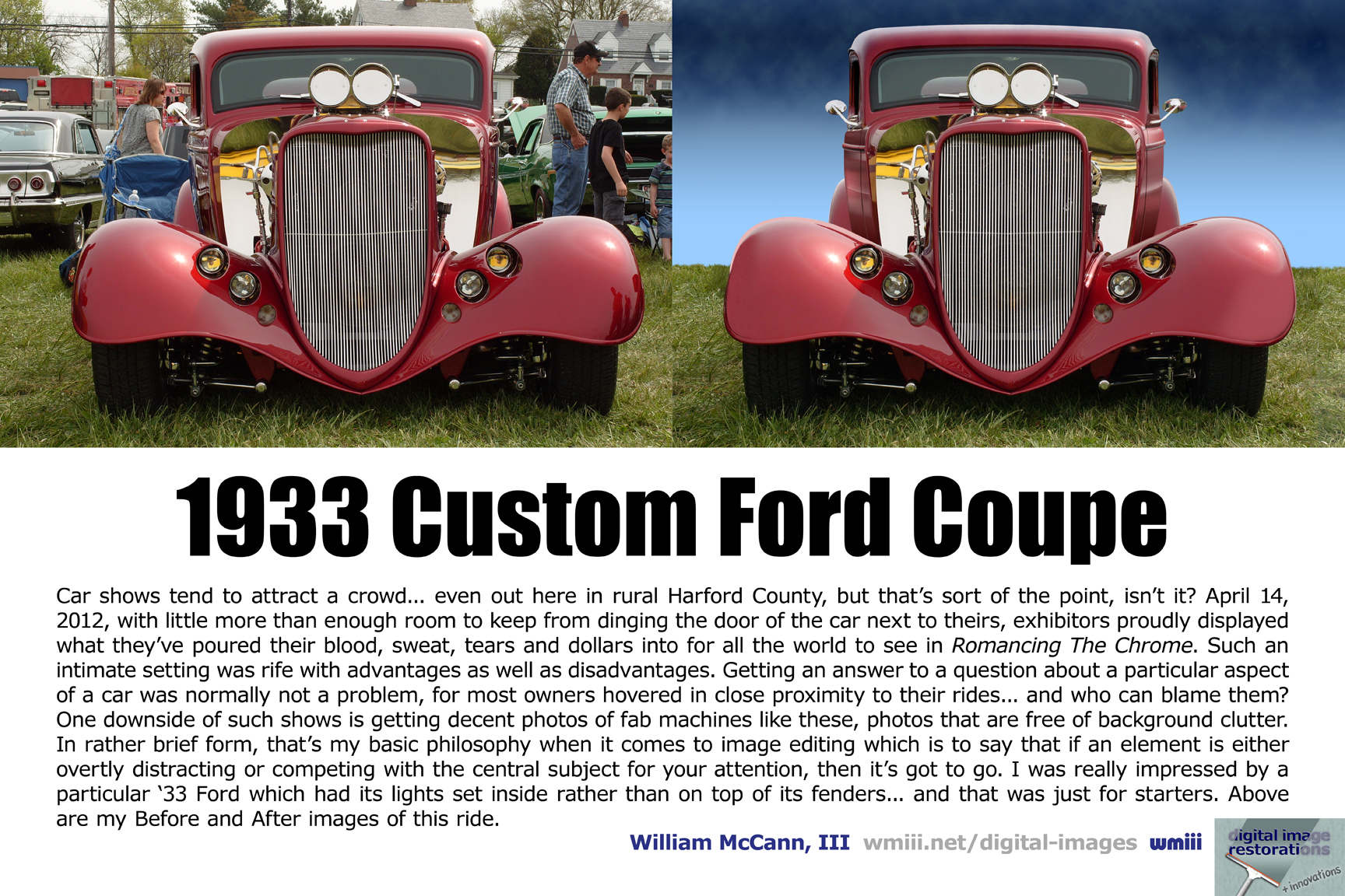 1933 Custom Ford Coupe