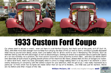 1933 Custom Ford Coupe