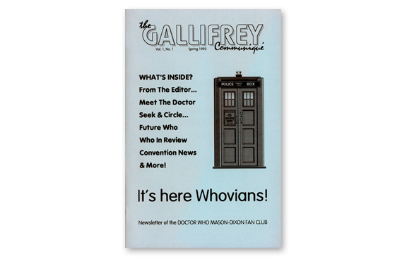 Gallifrey Communique Newsletter Booklet