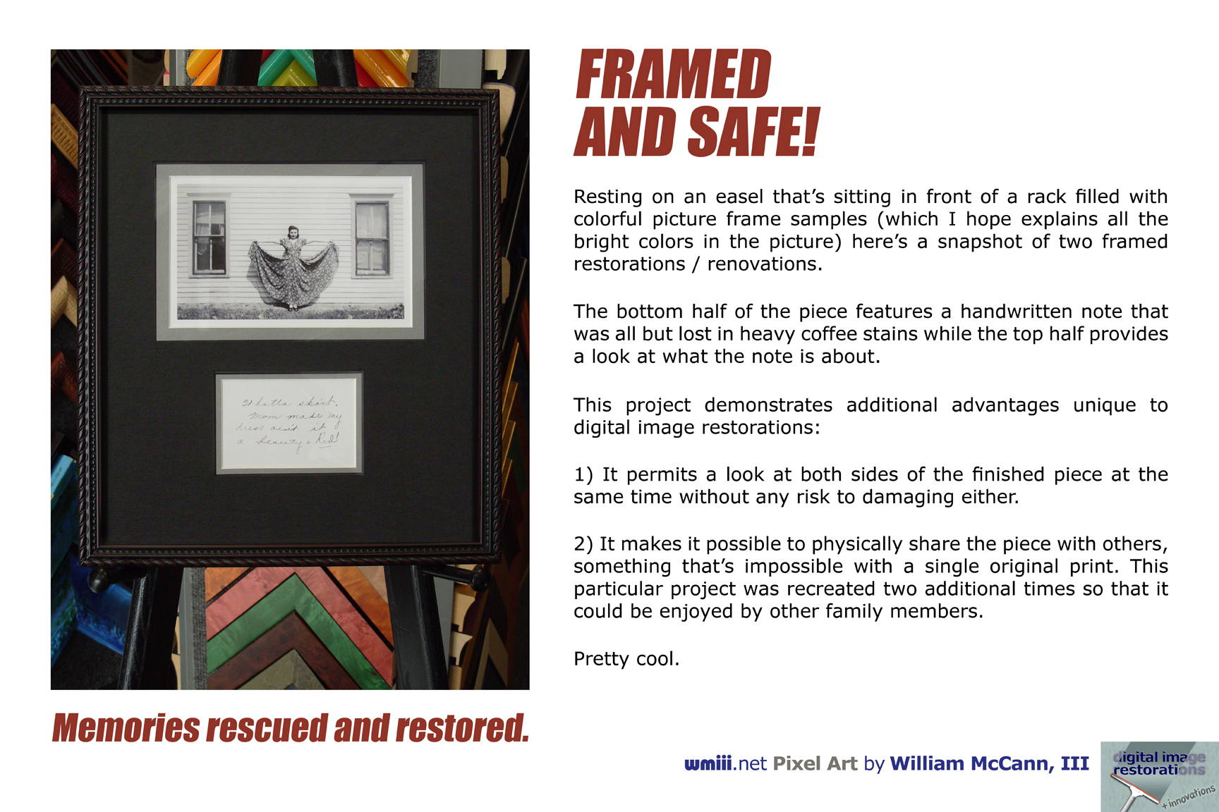 Framed and Safe!