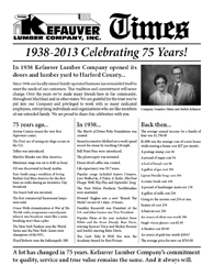 Kefauver Times Newsletter